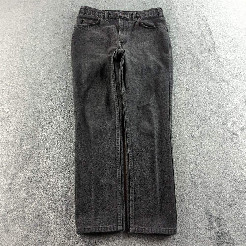 Vintage Levis Jeans Mens 33 (Fits 30x29) Black Faded 631 Straight Canada 90s Y2K